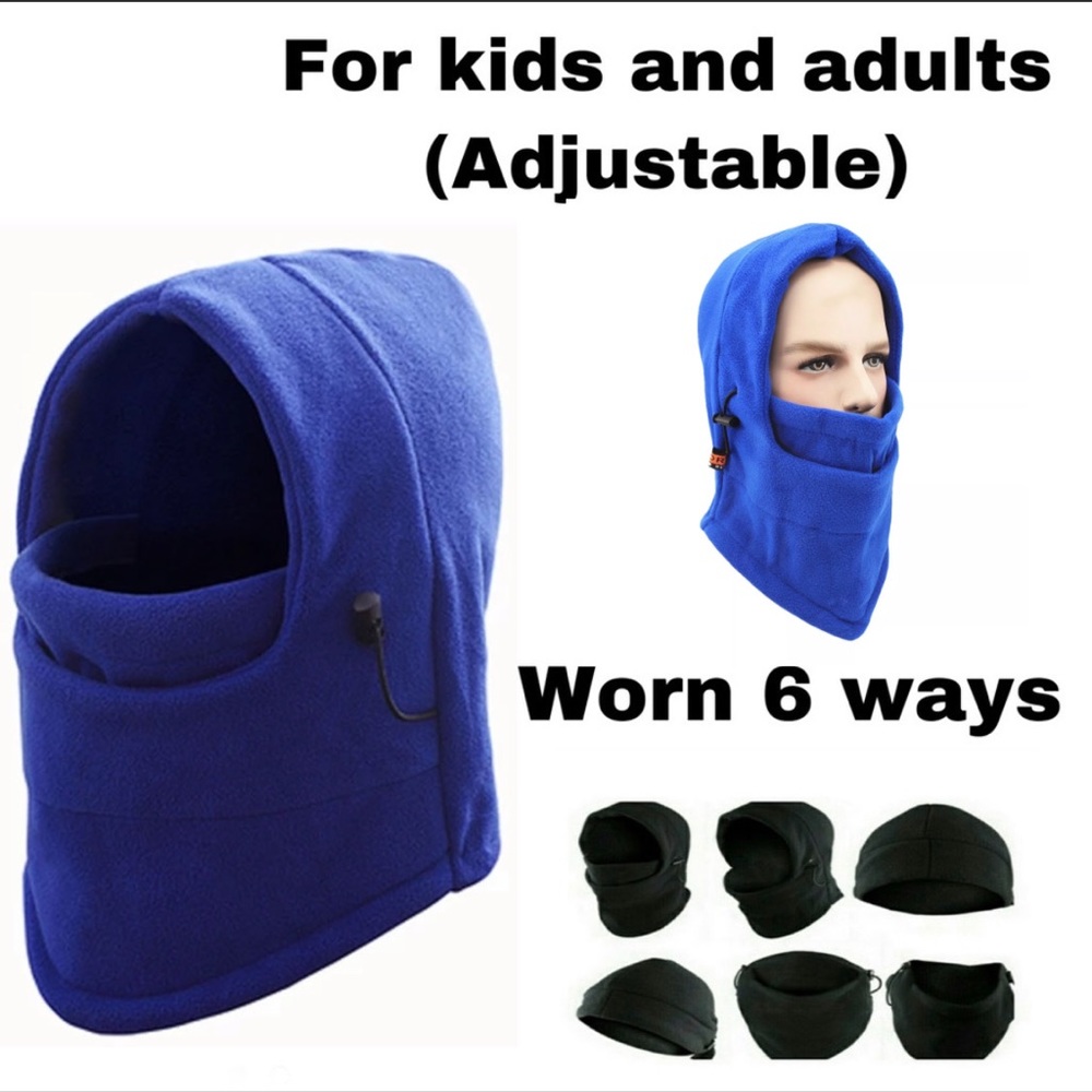 ✅ Blue ski mask / face mask